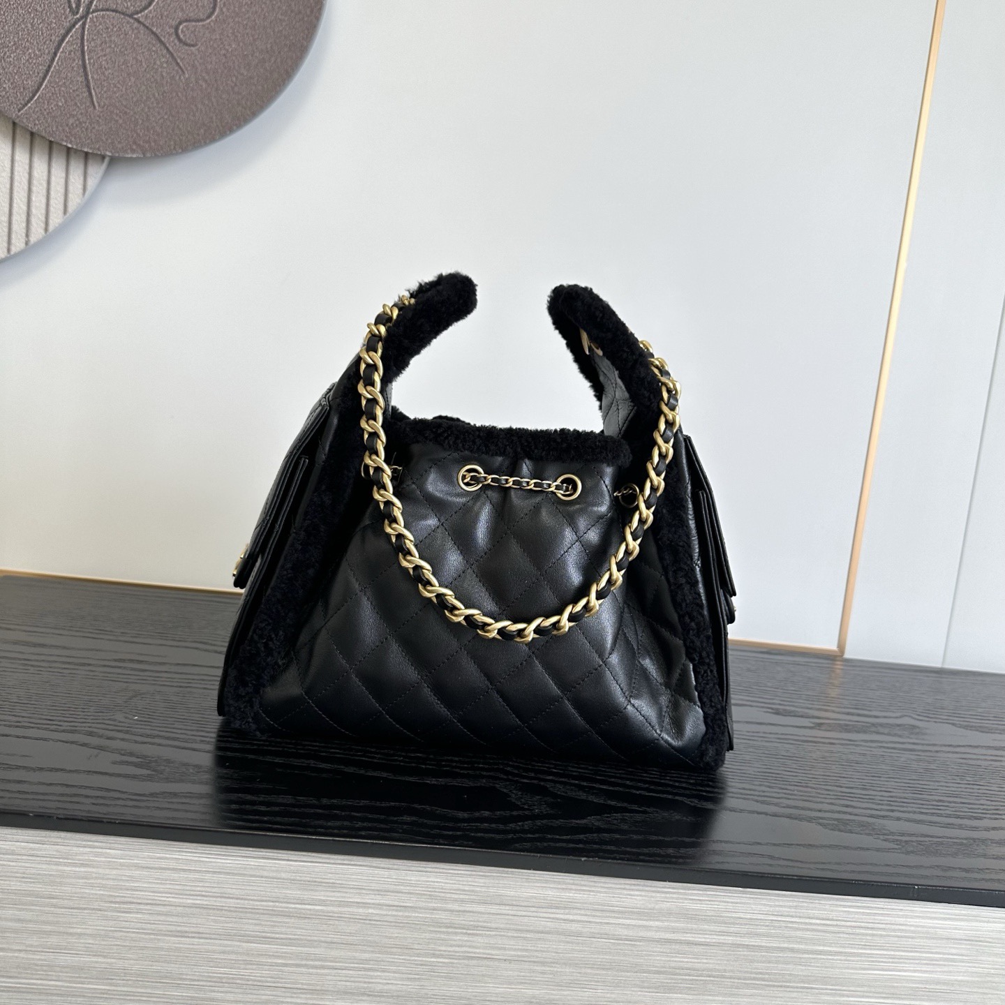 Chanel Small in Black front view